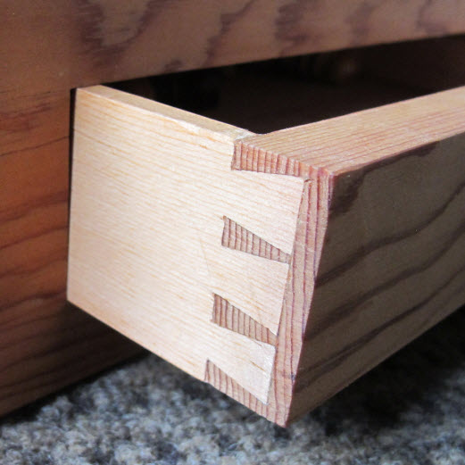 Through and Half-Blind Dovetails | Sawdust & Woodchips